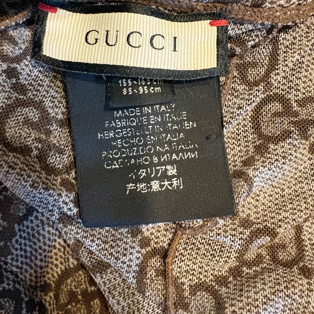 Gucci Brown Monogram thights